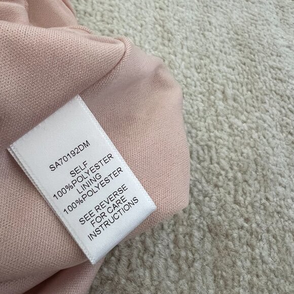 Aakaa Hayden Pink Pleated Midi Skirt M - Picture 7 of 8